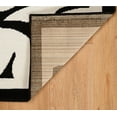 thumbnail image 3 of Linon Capri Rectangular Area Rug in Black and White, 3 of 5