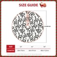 thumbnail image 2 of Sikiie Hand Drawn Snake Nativity Christmas Tree Skirt, Jesus Christian Winter Holiday Tree Mat Decoration(30-48IN)30", 2 of 6