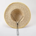 thumbnail image 5 of Clearance Wide Brim Straw Sun Hat for Men Women, UPF 50+ UV Protection Breathable Straw Hat, Lightweight Packable Gardening Hat for Outdoor Farming, Beach, Hiking, Summer Accessories 40cm, 5 of 9