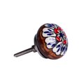 thumbnail image 2 of KNOB-IT VINTAGE HANDPAINTED CERAMIC KNOBS (8 Pack) K000001, 2 of 3
