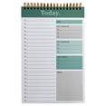 thumbnail image 2 of Clearance Sale! 1PC Daily Planner Notepad, Undated 52-Sheet To-Do List Organizer with Hourly Schedule, Paper, for Office & Home, (16x11.4cm, Green), 2 of 6