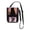 Feline Silhouette, variant on Secure Travel Neck Wallet Passport Holder Adjustable Strap For Men & Women 6*7.5in Colorful Geometric