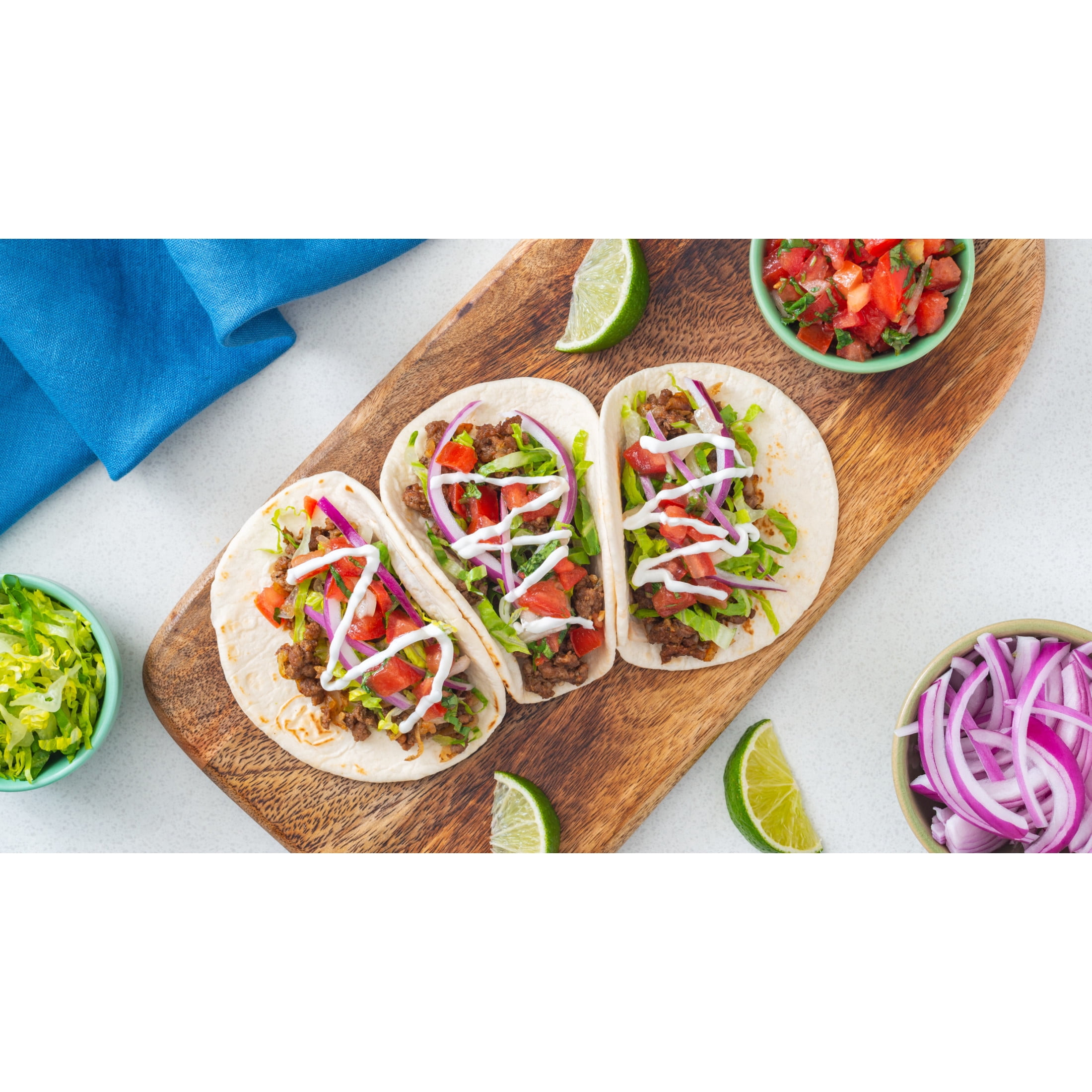 Mission Zero Net Carbs Original Flour Tortillas, Street Tacos Size, 14 Count