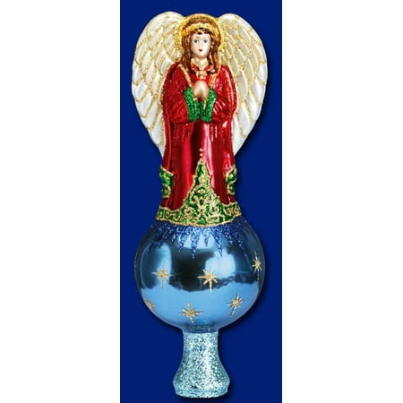 old world christmas angel standing on ball mouth blown old world christmas angel standing on ball mouth blown
