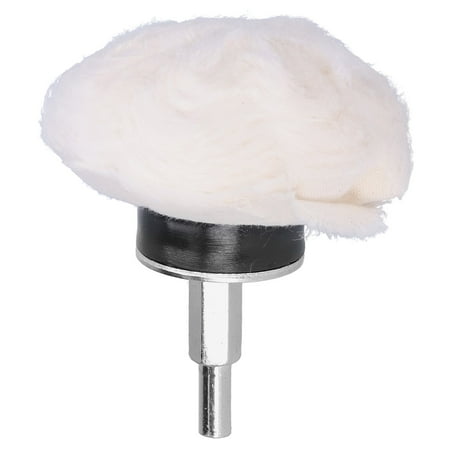 

White Cloth Polishing Wheel Mushroom Type with Handle Cotton Polished Grinding Tools100mm
