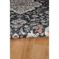 thumbnail image 6 of Contemporary Home Living 5' x 7' Traditional Medallion Rectangular Area Throw Rug - Black and Cream, 6 of 7
