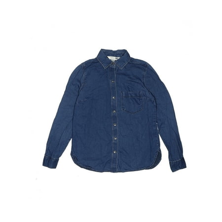 

Pre-Owned Old Navy Girl s Size XS Tots Long Sleeve Button-Down Shirt