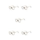 thumbnail image 3 of Gafas de ojo de gato Sonducket marco grande mujer Anti luz azul color Negro claro, 3 of 6