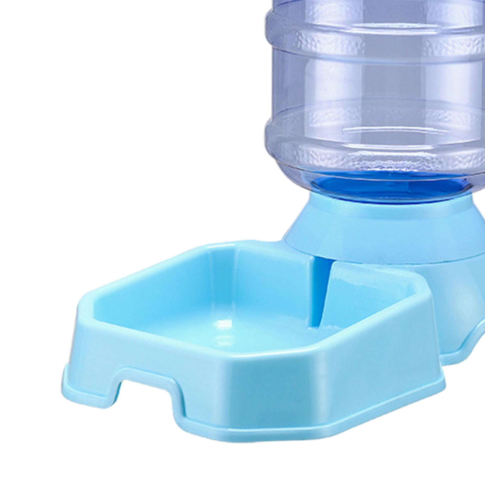 Fzaqwen Pet Feeder Water Food Dispenser Automatic for Dogs Cats, BPA-Free, Gravity Refill, Easily Clean, Self Feeding for Small Large Pets Puppy Kitten Rabbit Water Dispenser