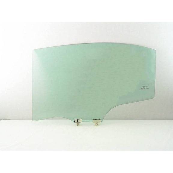 Driver Left Side Rear Door Window Door Glass Compatible with Honda Civic 4 Door Sedan 2006-2011 Models