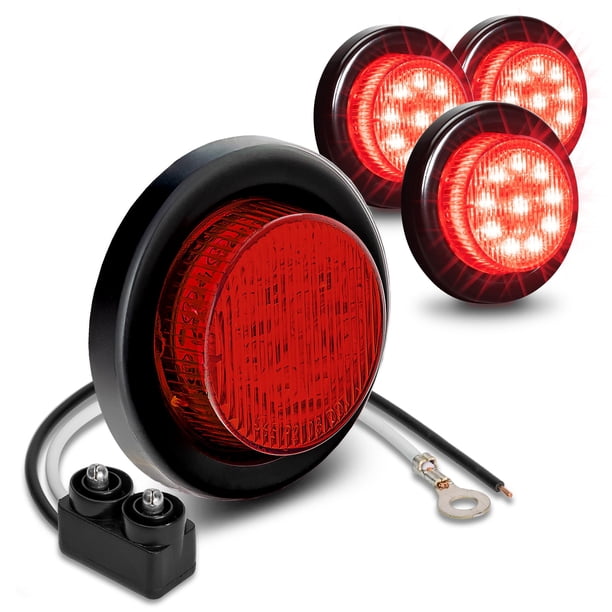 Luces Laterales de Marcador de Retirada TRUE MODS 2 12V LED Rojo