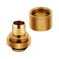 thumbnail image 2 of Corsair Hydro X Series XF Compression 10/13mm (3/8" / 1/2") ID/OD Fittings, Gold, 8-pack, 2 of 2
