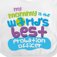 thumbnail image 4 of Inktastic Probation Officer Gifts for Kids Boys or Girls Baby Bib, 4 of 4
