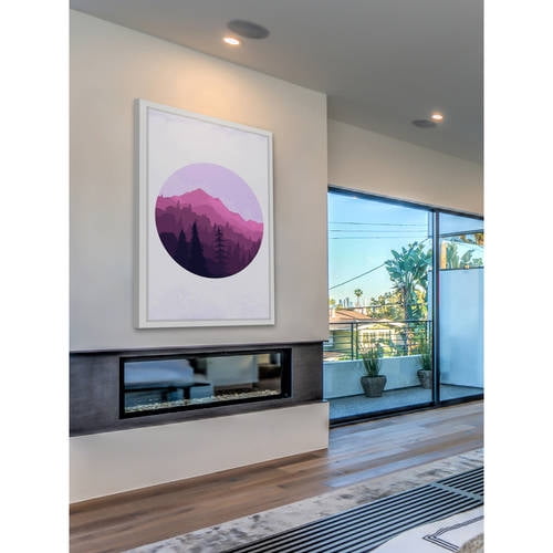 Marmont Hill "Purple Sunset" Framed Painting Print