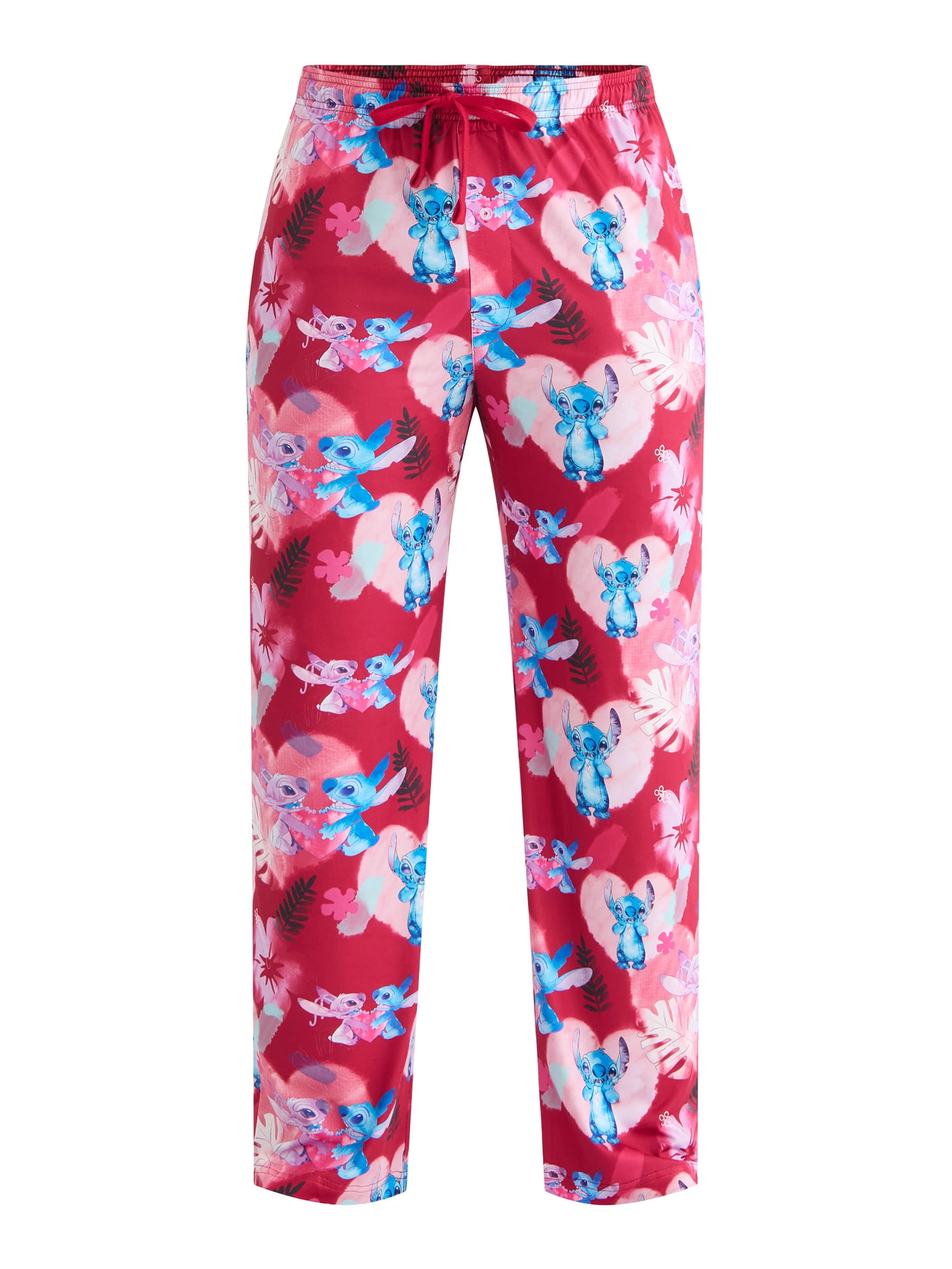 Lilo & Stitch Men's Valentine's Day Pajama Sleep Pants, Sizes S-2XL