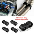 thumbnail image 3 of Xingzhi Pack of 4 Car Hose Separator Clamp Replacing Fitting Adapter Bracket AN10 1Set, 3 of 6