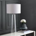 thumbnail image 3 of SAFAVIEH Myrtle 38 in. H Glass Column Table Lamp, Clear, Set of 2, 3 of 7