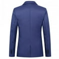 thumbnail image 3 of Yindaity Men's Blazer Lightweight Casual Blazer Suit Jacket Regular Fit Sport Coat Blue,M, 3 of 3