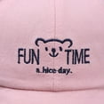 thumbnail image 5 of URMAGIC Kids Boy Girl Cartoon Bear Baseball Cap Sun Protection Bomber Hat Visors Hats, 5 of 9