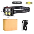 thumbnail image 1 of Mosiee Ultra-Bright Rechargeable Headlamp With Smart Sensor: Perfect For Night, 1 of 8