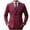 Wine, variant on Mgmyaa Men's Double Breasted Fashion Suit Coat Casual Blazer for Wedding Party Occasions Comfortable Fit Suit Jackets for Men