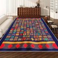thumbnail image 4 of 5'x7' dining room carpet indoor/outdoor carpet carpet for living room thick carpet for living room persian carpet, 4 of 10