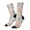 2 Black-2, variant on Passport Stamp Crew Socks for Men & Women, Breathable Casual Athletic Ankle Socks