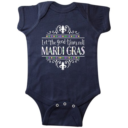 

Inktastic Let the Good Times Roll Mardi Gras Gift Baby Boy or Baby Girl Bodysuit
