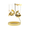 thumbnail image 3 of Portavelas de mesa Portavelas de metal Decoración de mesa Adornos Decoración BLESIY Portavelas giratorio, 3 of 8