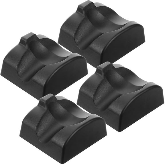 FOMIYES 4Pcs Ocarina Display Holder Ocarina ABS Black Color Portable For Musicians