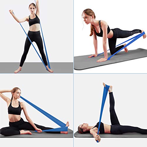 OMERIL Resistance Bands Set, 3 Pack Latex Exercise Bands with 3 Resistance  Levels, Elastic Bands with Carrying Pouch for Home Workout, Strength  Training, Physical Therapy, Yoga, Pilates - Walmart.com