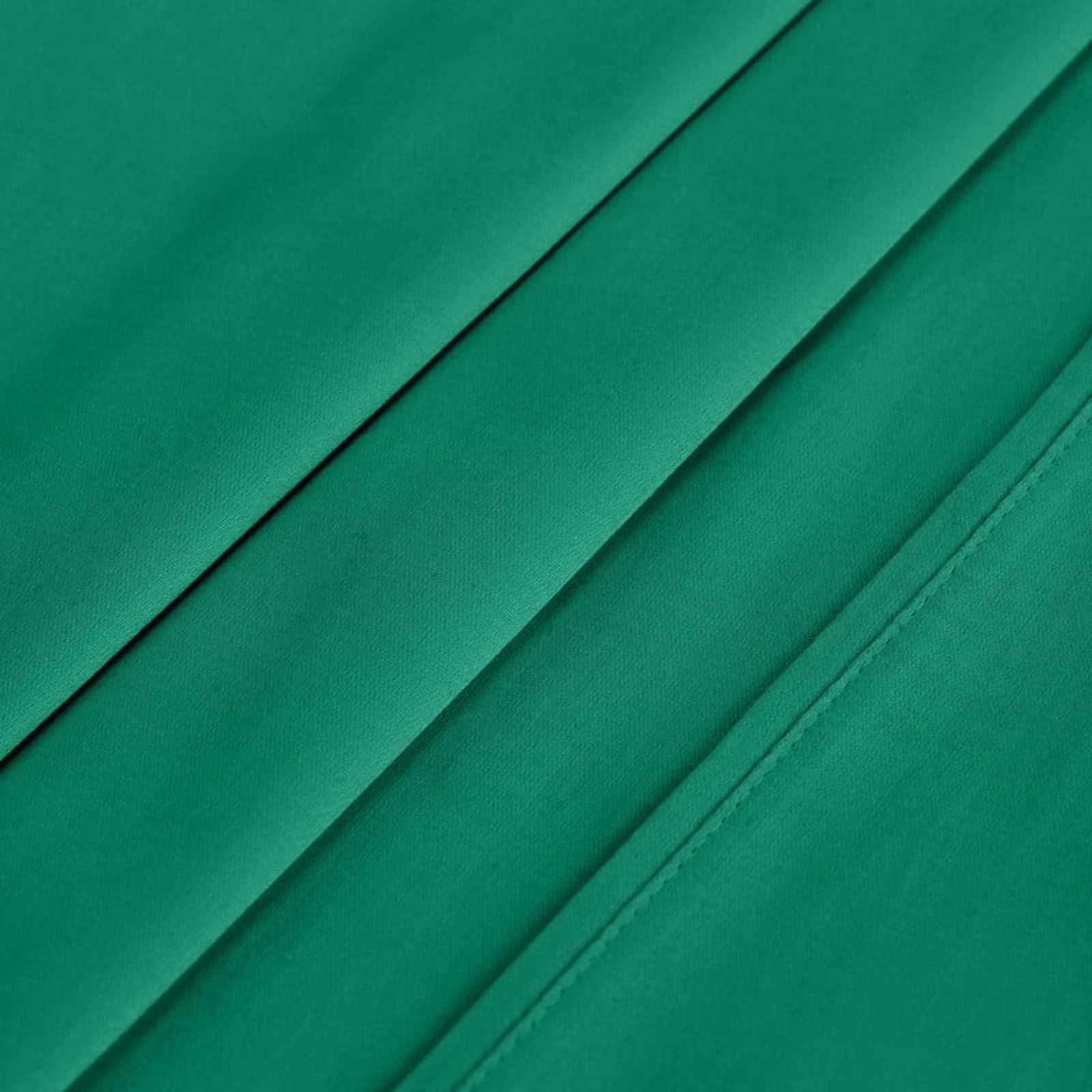 Superior Egyptian Cotton 400 TC Deep Pocket Sheet Set, Split King, Green
