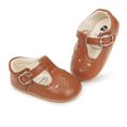 thumbnail image 5 of Otqutp Girls Wide Toe Box Sandals Closed Toe Hollow-out Anti-Collision Sandals Baby Summer Newborn First Walking Shoes, 5 of 9