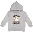 thumbnail image 2 of Inktastic Baseball Fan Quote Boys Sports Ball Toddler Hoodie, 2 of 4