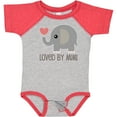 thumbnail image 3 of Inktastic Loved by My Mimi Grandchild Boys or Girls Baby Bodysuit, 3 of 5