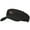 Black, variant on German Shepherd Embroidered Pro Style Cotton Washed Visor - Mango OSFM