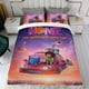 thumbnail image 4 of DreamWorks: Hogar Conjunto de sábanas temático, trío de piezas, cómodo y amigable con la piel, diseño único, regalo de decoración para el hogar para familiares, amigos y fans,135cm *200cm, 4 of 6