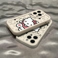 thumbnail image 4 of Sanrio ins Hello Kitty phone case for iPhone 15 14 13 11 12 Pro Max Plus X XR Xs 7 8 plus Y2K girl clear gift silicone anti-fall, 4 of 10