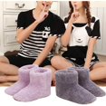 thumbnail image 2 of Calentadores de pies eléctricos USB Zapatos con calefacción Hombres Mujeres Felpa Suave Zapatillas de invierno con calefacción Botas cálidas y cómodas con calefacción para interiores Oficina Uso en el hogar,Rosado Kuyhfg Bienvenido a Kuyhfg, 2 of 5