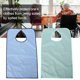 thumbnail image 3 of Babero para adultos impermeables, babero anciano, diseño de sujetadores instantáno de la piel de pvc para convalecientes postrados en cama, 3 of 7