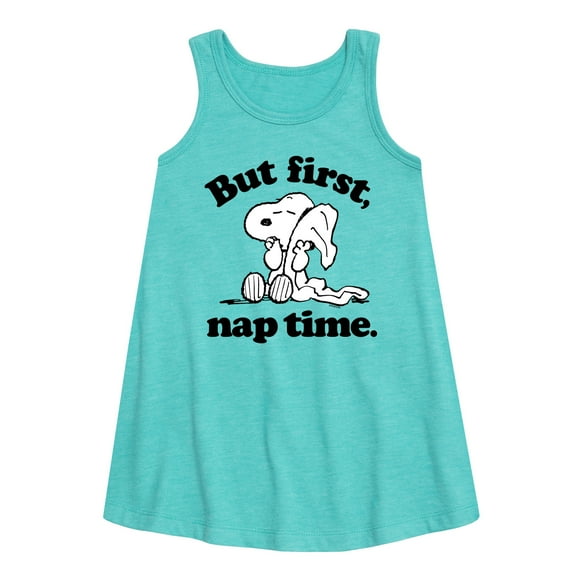 Peanuts - Snoopy First Nap Time - Toddler & Youth Girls A-line Dress