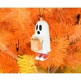 thumbnail image 3 of Tree Buddees Kid Trick or Treating Ghost Costume Halloween Christmas Ornament, 3 of 4
