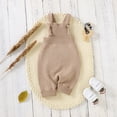 thumbnail image 6 of KVPLBQFD Newborn Baby Boys Sleeveless Romper Baby One Piece Casual Overalls Trendy Jumpsuit for Toddler Summer Smocked Clothes, 6 of 8