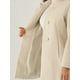 thumbnail image 5 of Abrigo de mujer INSPIRE CHIC de longitud media con cuello alto, de un solo botón, abrigo de invierno, color beige, talla XS, 5 of 7