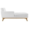 thumbnail image 3 of Modway Engage Left-Facing Upholstered Fabric Chaise in White, 3 of 7