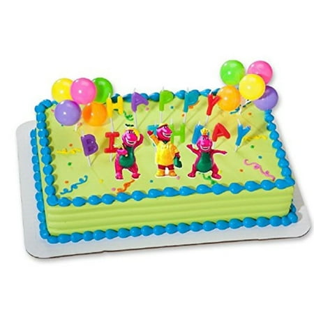 Cakesupplyshop Ckb6y Barney Birthday Cake Decoration Party