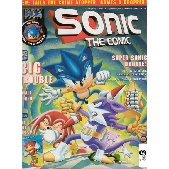 Sonic the Comic #148 VF ; Fleetway Quality Comic Book