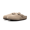 thumbnail image 2 of Birkenstock Women's Boston Soft Footbed Suede Leather Clog, 40, Grey, 2 of 8