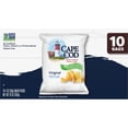 thumbnail image 5 of Cape Cod Potato Chips, Less Fat Original Kettle Chips, 1 oz Snack Bags, 10 Ct, 5 of 7