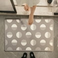 thumbnail image 5 of Thin Bath Mat -24"x 16" Super Absorbent Quick Dry Thin Bathroom Rugs Fit Under Door, Non Slip Rubber Backed Mat Washable Bathroom Floor Mats for Shower Room,Sink, 5 of 6